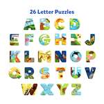 Skillmatics Animal Alphabet Puzzle - 52 Piece Jigsaw Puzzle 